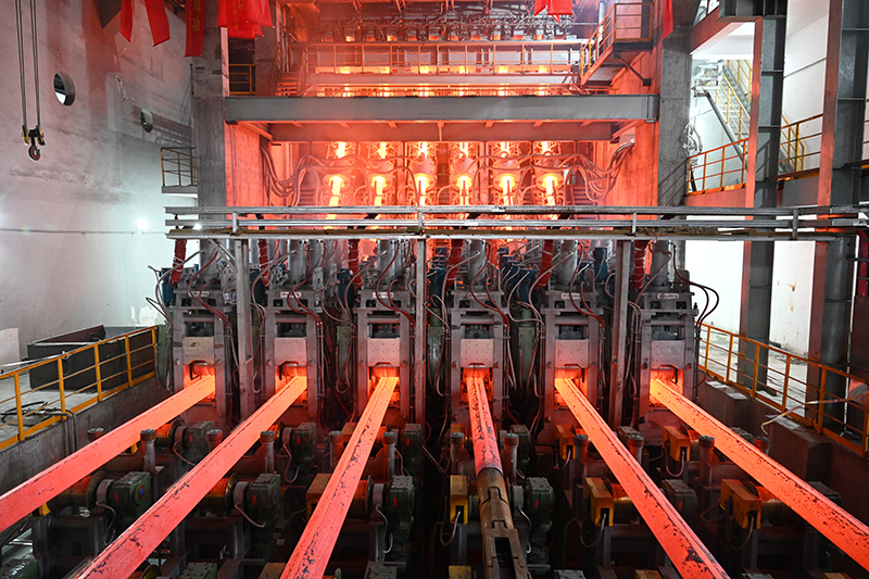 衡鋼6號連鑄機熱試成功